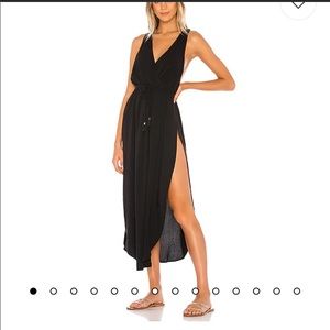 L space by Kenzie swimsuit cover up - black- small